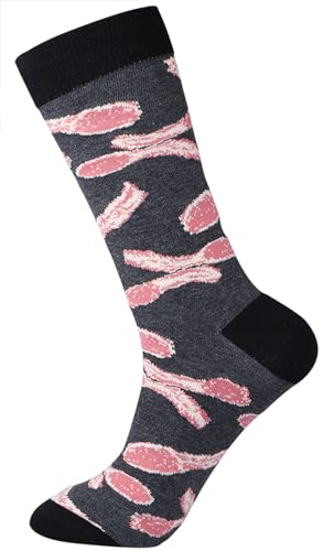 xiaomaizi Men's Funny And Cool Novelty Patterned Crew Dress Scoks for Men Cozy Pack Size 9-12 7