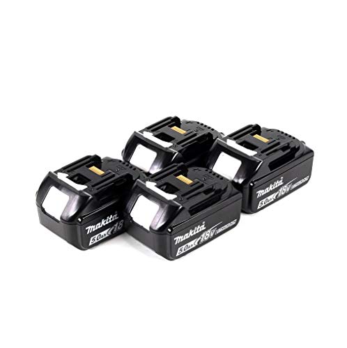 Makita DHR 281 T4J Akku Kombihammer 36V (2x 18V) 2,8J SDS plus Brushless + 4x Akku 5,0Ah + Makpac - ohne Ladegerät – Bild 5