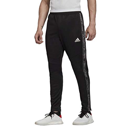 adidas mens Tiro 19 Training Pants Black/Black Medium