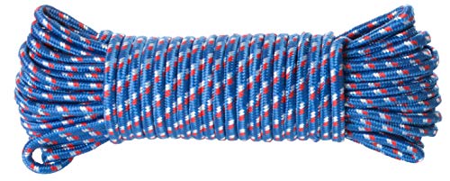 Brand sseller Multiusos Cuerda 25 Metros de Nylon/Aceites/A La abrasión/, Resistente a los Rayos UV, Azul, 25 m