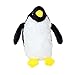 MIGHTY- Arctic Penguin - Squeaker-Multiple Layers. Made Durable, Strong & Tough. Interactive Play (Tug, Toss & Fetch). Machine Washable & Floats
