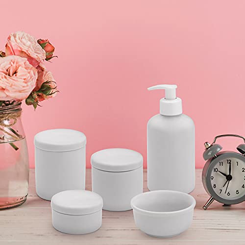 Kit higiene bebê porcelana 5 peças