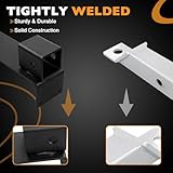 HQPASFY 2" Hitch Kit 093-1118-98 & 093-1111-00 Compatible with Bad Boy Rambler, Magnum, ZT Elite, Avengers, 2018-2020 Mavericks -Black