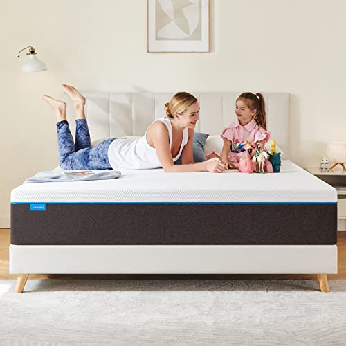 Jingwei 8" Twin Memory Foam Mattress, Cooling Gel Breathable Bed Mattress, Support & Pressure Relief Mattress, Fiberglass Free,39X 75 X 8Inches #TOP4