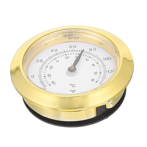 KICHOUSE Reusable Thermometer 37mm Garden Thermometer Indoor-Outdoor Temperature Gauge