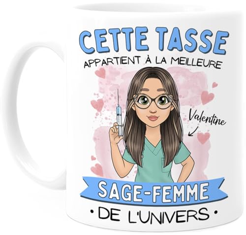 Le mug à dessin pour sage femme