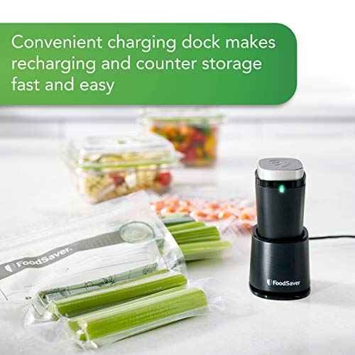 Image of FoodSaver 31161370 Cordless Food Vacuum Sealer, Handheld