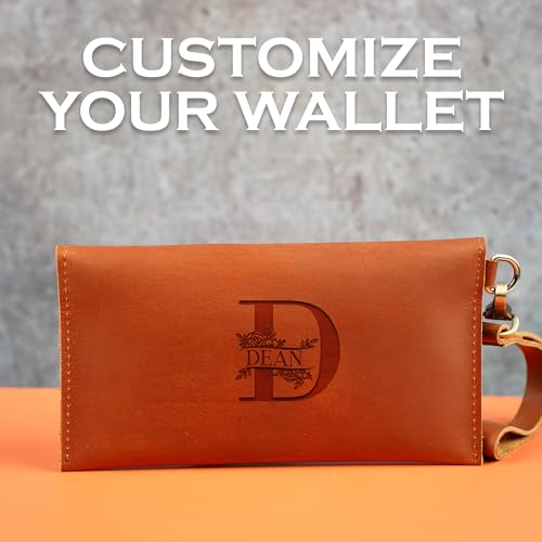 Personalized Women's Wallet, Leather Wallet for Women, Engraved Wallet, Gift For Mom, Custom Leather Wallet, Gift for Girlfriend2