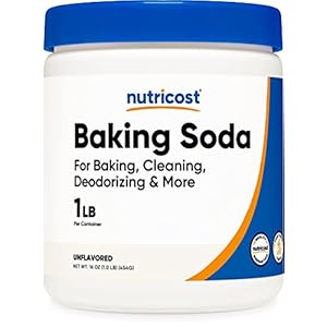 Nutricost Pantry Baking Soda (1 LB) – For Baking, Cleaning, Deodorizing, and More