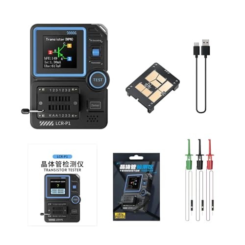 Oscilloscope portable anti-erreur de câblage pour testeur de transistors et de capacité