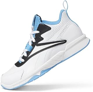 Baby Boys BB4500 Court Sneakers, FTWR White/Vector Red/Vector Blue, 3.5 UK Child