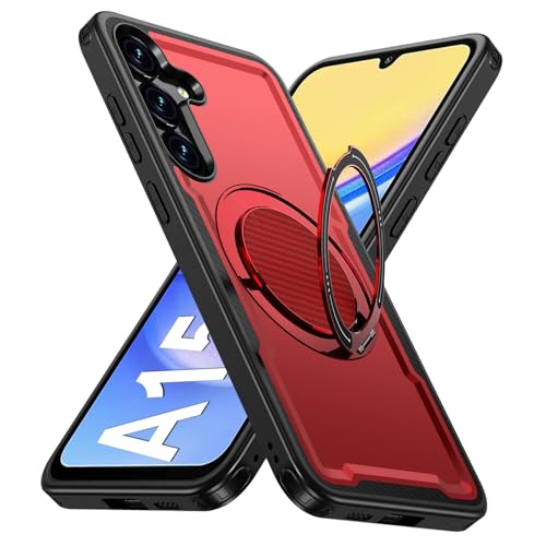 Coque magnétique Samsung A15 rouge idéale pour sécuriser vos trajets en voiture