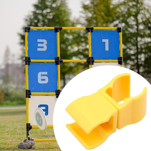Fußballtraining Zubehör - Professionelle Trainingset, Koordinierungshürde Kit | Tragbares Rückprallnetz mit schnellem Setup -Design, zuverlässige Trainingswerkzeuge für Spieler, Hinterhof -Übungen