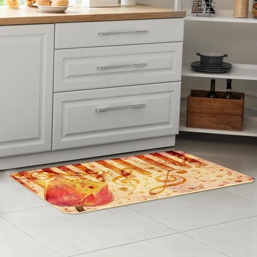 Tapete de cocina antideslizante contra salpicaduras y caídas en suelos 7