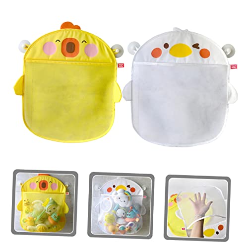Toyvian 2 Pçs De Brinquedos De Banheiro Bolsa Pendurada De Brinquedo No Peito Caixa De Brinquedos De