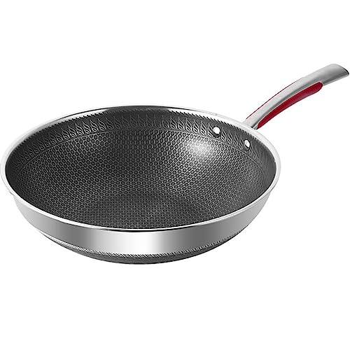 Wok antiadherente con tapa 30 cm miniatura 1