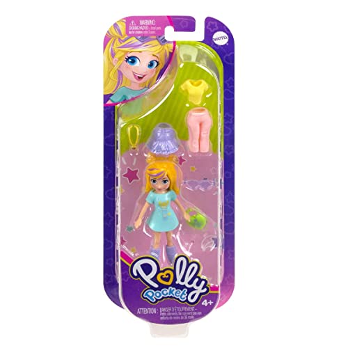 Polly Pocket Fashion Doll - Poupée articulée 7.6 cm + Accessoires - Figurine #2