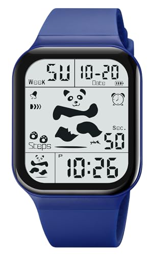 Gosasa Fashion Unisex Digital Sport Watch Easy to Read Big Face Large Number Display 50M Waterproof Outdoor Casual Wristwatch for Men Women2