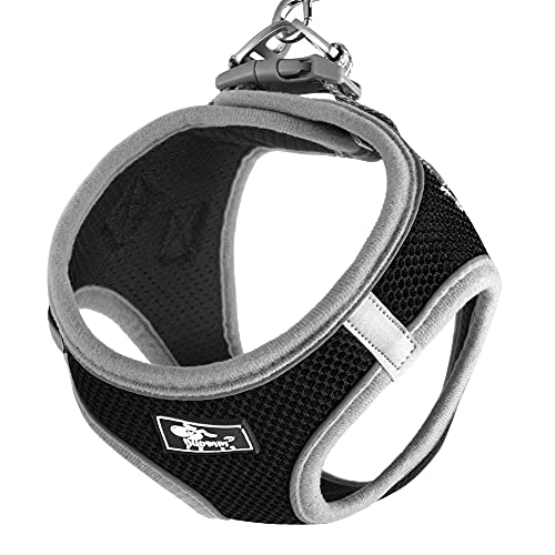 CROWATTS Dog Harness with Leash Set,Soft Mesh Comfortable Puppy Harness,Adjustable Reflective Vest Harness for Small… - Image 5