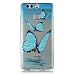 Produktbild Ultra Slim Dünn Silikon TPU Transparent für Huawei P9 Hülle , Premium Handy Tasche Schutz Hülle Case Cover Etui Strass Schutz schutzhülle Bumper Schale Silicone für Huawei P9 + Staubstecker (Y3)