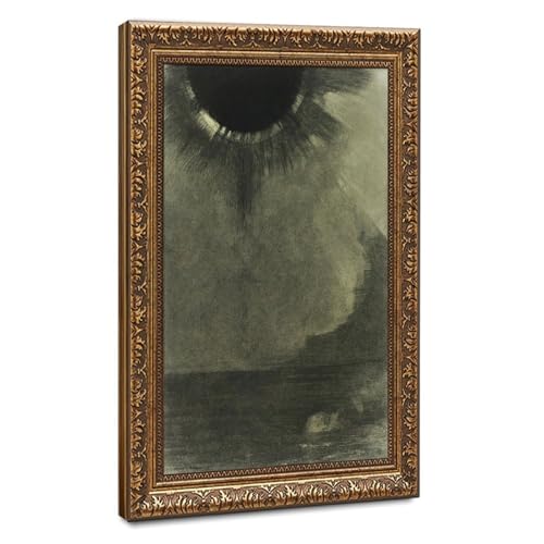 Cadre suspendu Le Noyé Odilon Redon poster toile déco murale bureau