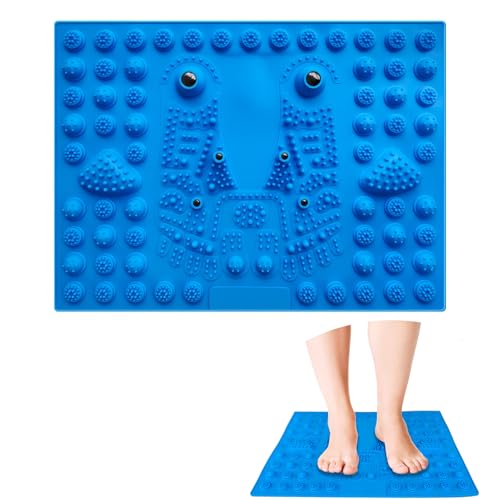iunxkmi Tapete de massagem para os pés com magnético | Terapia de...