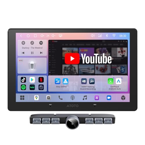 Télécommande rétroéclairée AC-44F20 pour piloter CarPlay et Android Auto