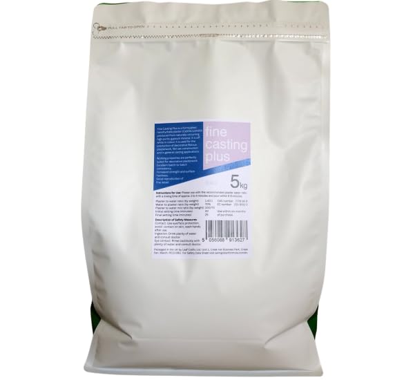 5kg Bag Formula Fine Casting Plus - Fineplus - Superior Plaster of Paris