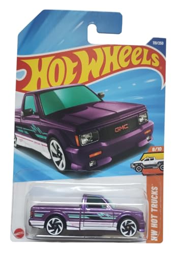 Hot Wheels GMC Syclone 1991 Morado 1:64