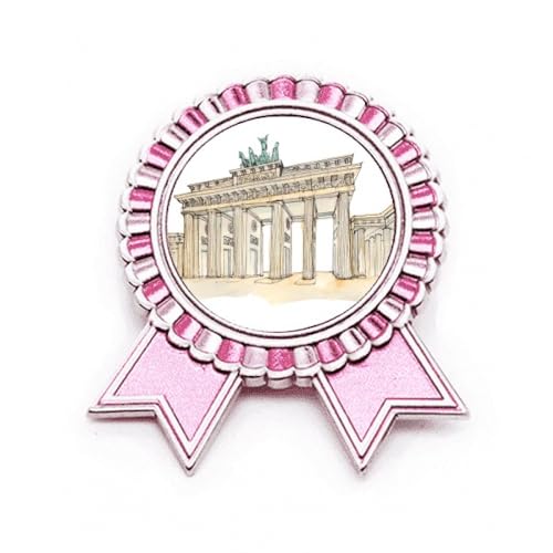 Badge Porte de Brandebourg broche souvenir historique Allemagne Est