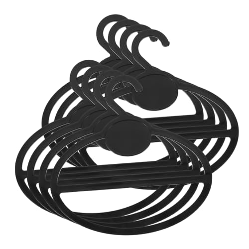 SOESFOUFU Space-Saving Round Hook Scarf Rack 10pcs Scarf Hangers for Closet Tie Hanger Organizer Scarf Storage Hangers