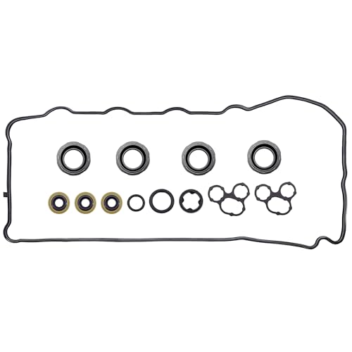 Sorello Engine Valve Cover Gasket Set Compatible with Toyota Avalon Camry Highlander RAV4 Sienna Venza Lexus ES300h NX300h Scion 2.4L 2.5L 2.7L - Replace VS50825R