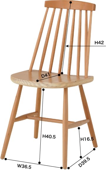 【在庫セール】AZUMAYA ダイニングチェア CL-311NA 商品詳細｜卸・仕入れ・ドロップシッピングの ESSENCE MALL エッセンス