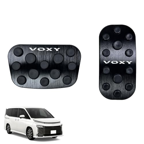 SUVVNE(スウ?ニ) ヴォクシー90系 ノア 90系 アルミペダル 工具不要 VOXY MZRA90W MZRA95W ZWR90W ZWR95W 90系(2022年1月-現行) 専用設計 ブレーキ アクセル カバー 防キズ 防汚れ 滑り止め 内装パー