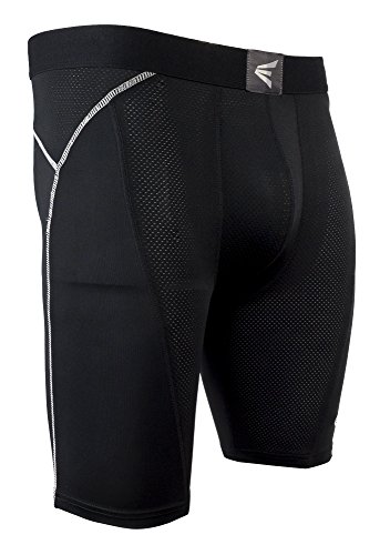 Easton Boys' M7 Sliding Shorts, Black, Youth Medium