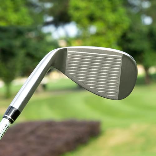 Rechtshänder-Golfschläger Nr. 7 (Eisen) für Damen und Herren, Stahl- oder Graphitschaft, Edelstahlkopf, 28° Loft, Trainingshilfe zur Verbesserung der Spieltechnik