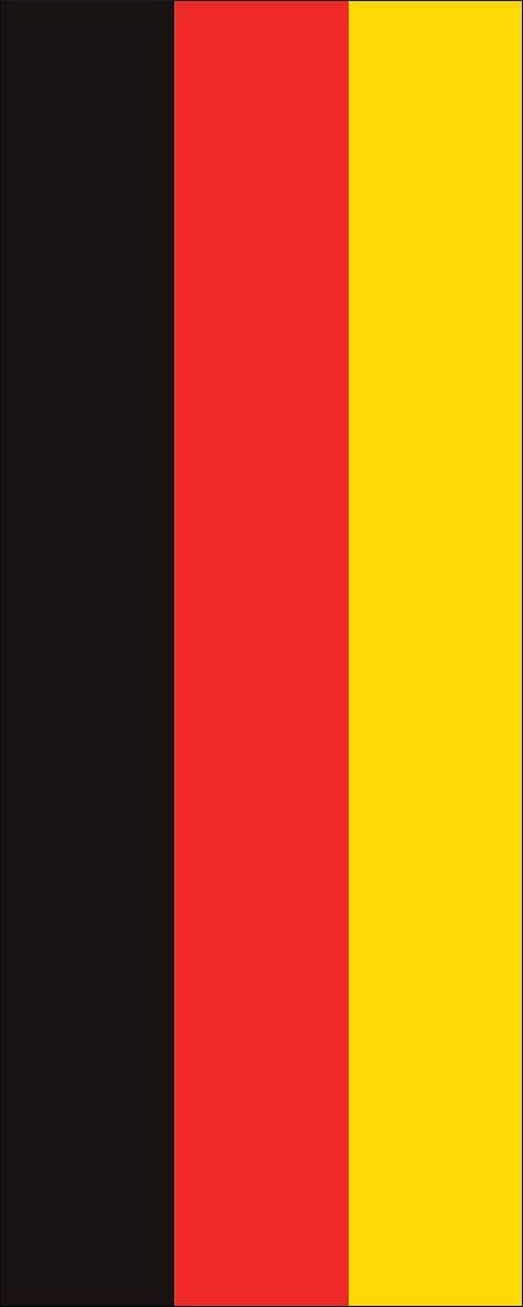 Flagge Deutschland 160 g/m² ca. 300 x 120 cm