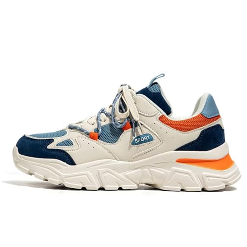 Men's Running Walking Tennis Shoes,Breathable Casual Cushioning Sports Shoes for Men