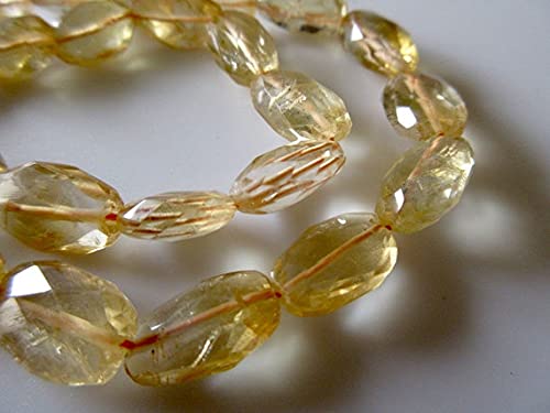Citrine naturelle ovale 10mm pour remplacer les fausses pierres et réussir vos bijoux durables