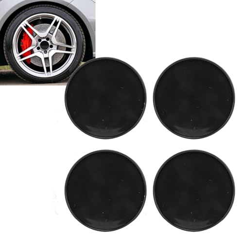 Car Wheel Center Cap, 59mm 51mm, ABS Metal, Universal Fit, Black, Brilliant Design, Easy Installation