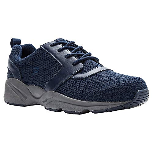 Image of Propet Mens Stability X Walking Walking Sneakers Shoes - Black