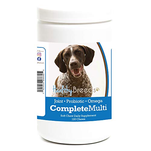 Image of Healthy Breeds German Shorthaired Pointer Multivitamin Soft Chew 120 Count for Dogs
