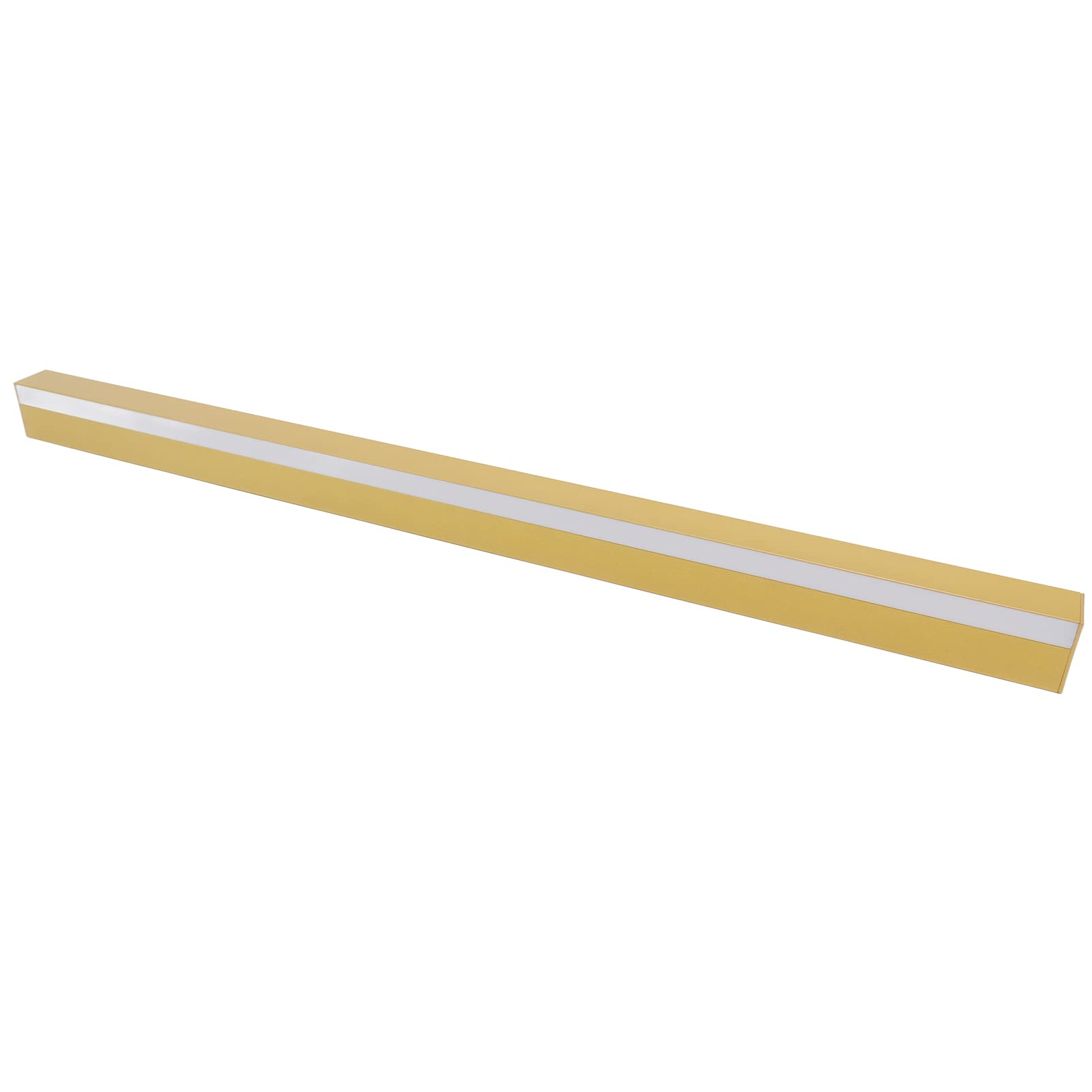 Aramox Długi Pasek LED Kinkiet Stop Aluminium Akryl Nowoczesna Długa ścienna AC176 do 264V IP43 3000K Ciepłe światło Pionowe lub Poziome na Patio w Salonie na Werandzie (60cm)
