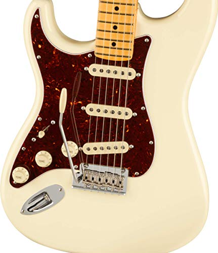 American Professional II Stratocaster LH MN Olympic White - Les Beatles, Paul McCartney, John Lennon, RIngo Starr, George Harrison American Professional II Stratocaster LH MN Olympic White – Image 4