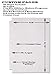 2Fold Binder for Holding Broadway Play Program and Theater Programs with 30 Custom Sheet Protectors - PU Leather - Fits Programs from Mid 1980s to Modern (Yellow/Black EmbossedP)