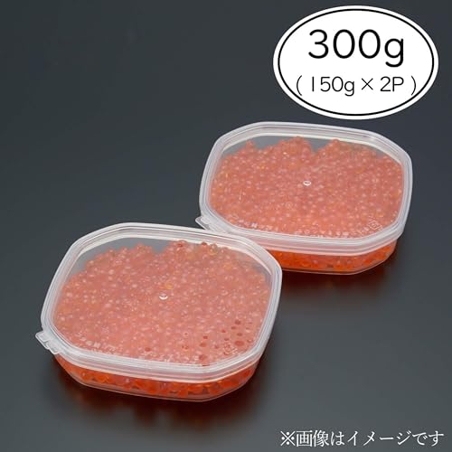 愛名古屋 いくら 醤油漬け 冷凍 上質 北海道産 ギフトボックス付き 300g(150x2P) 2020年モンドセレクション金賞受賞 の商品画像 1
