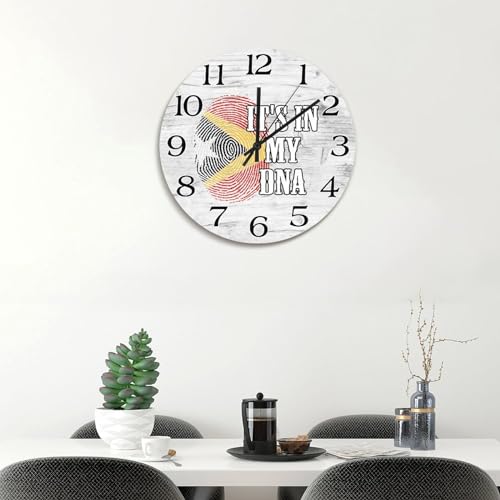 Cadeau voyage Timor Oriental avec horloge bois à suspendre - 4
