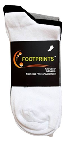 Image of FOOTPRINTS ORGANIC Cotton Odourfree Formal Socks- Free Size