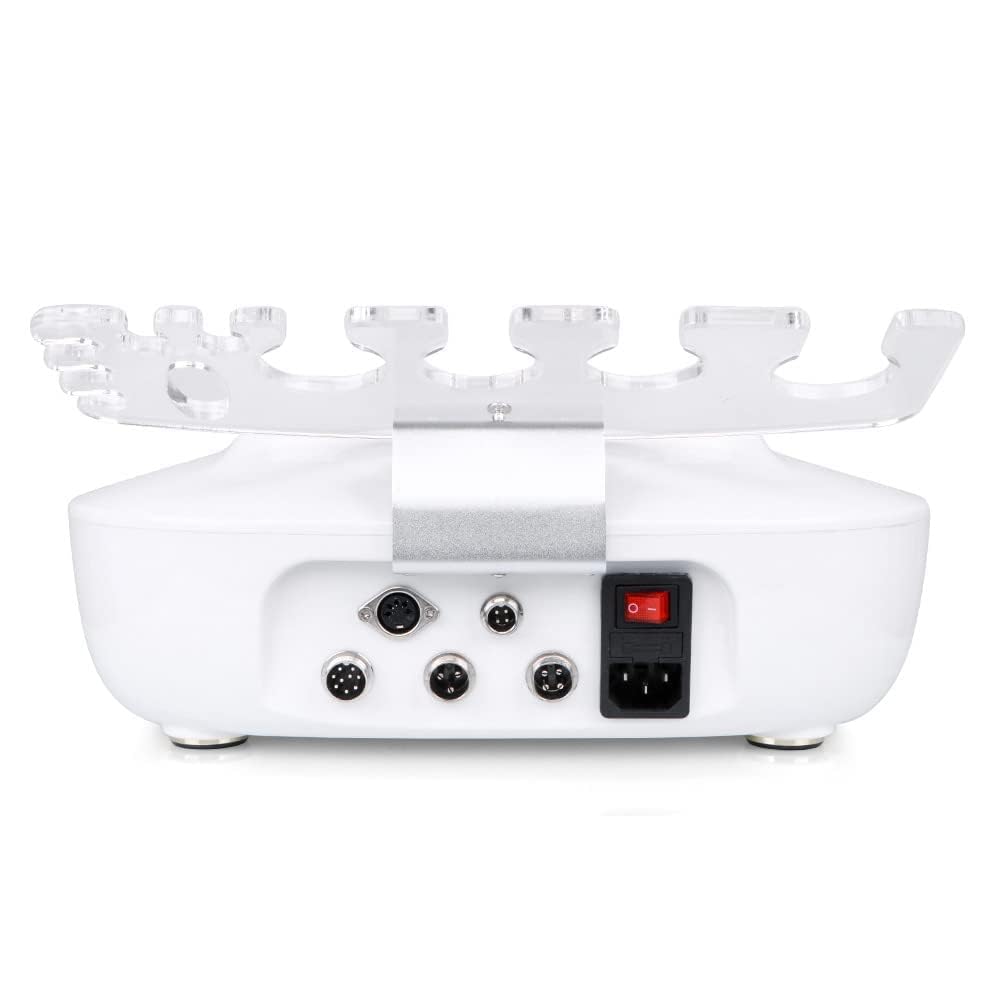 Máquina facial galvánica profesional 5 en 1: dispositivo de belleza de microdermoabrasión e iontoforesis para limpieza profunda, infusión de suero y estiramiento de la piel, sistema de spa facial en