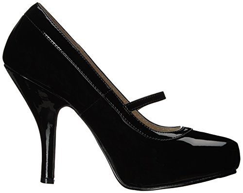 Pleaser Pink Label Women's Pinup01/B Platform Pump, Black Patent, 16 M Us #TOP5